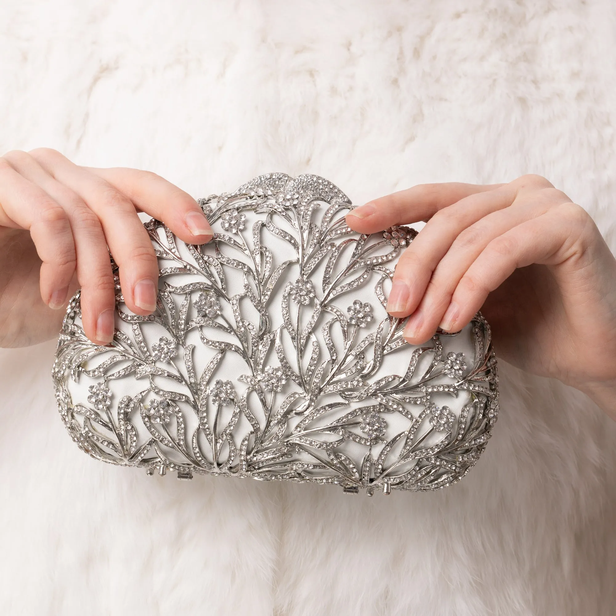 The Elsa Bridal Clutch