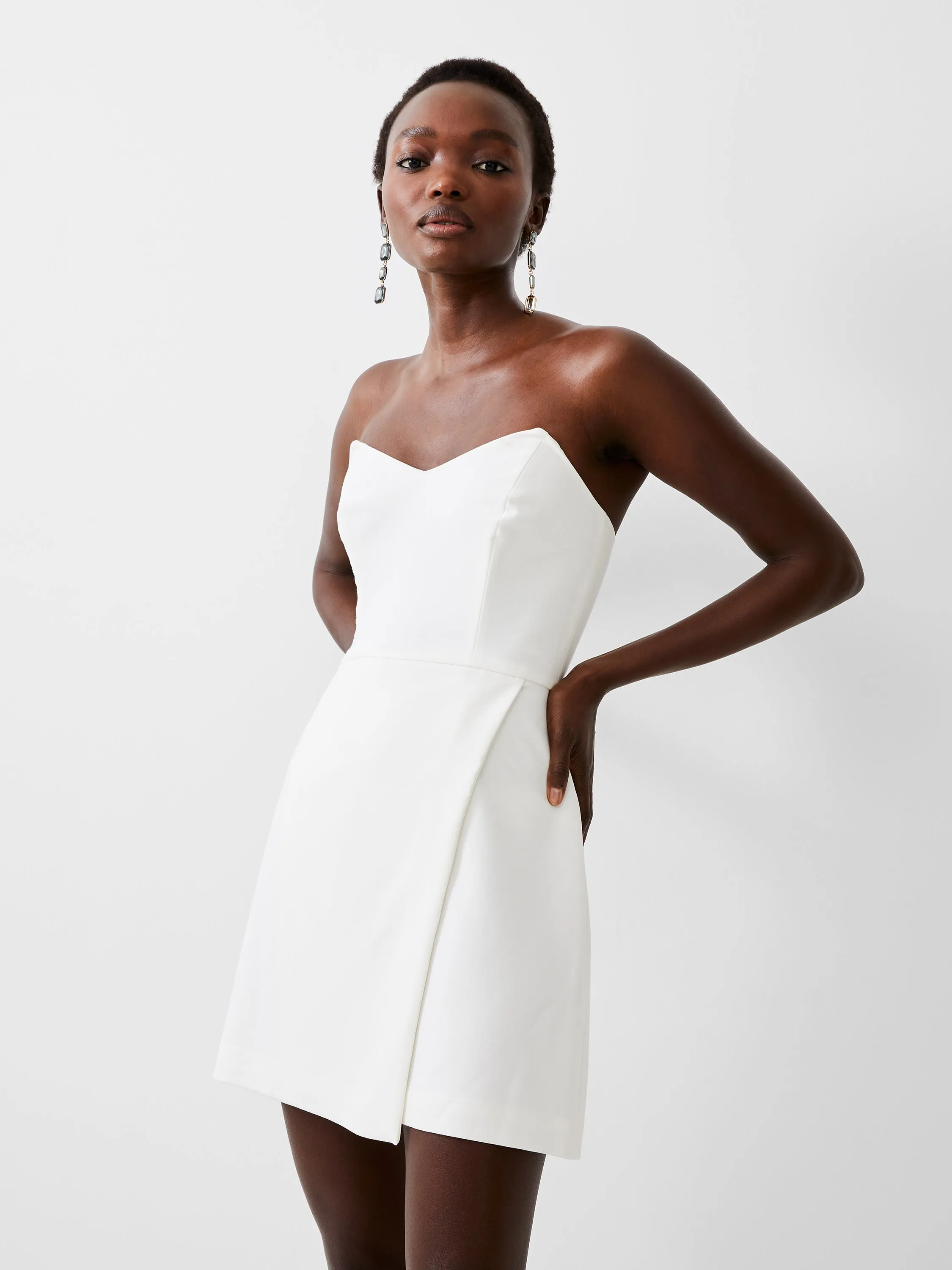 Whisper Strapless Envelope Dress