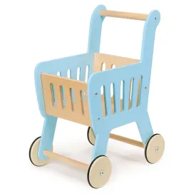 Wooden Shopping Cart