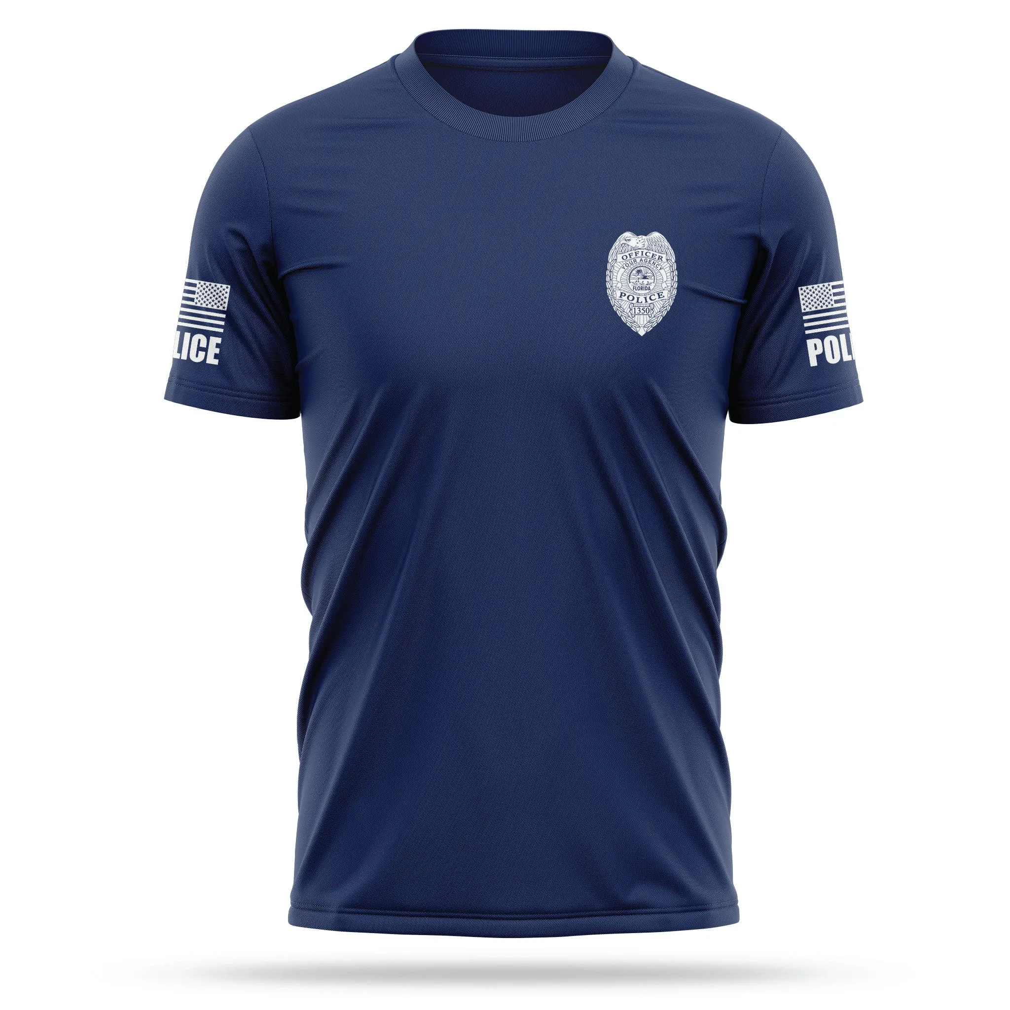 [YOUR AGENCY] POLICE Utility Short Sleeve Shirts