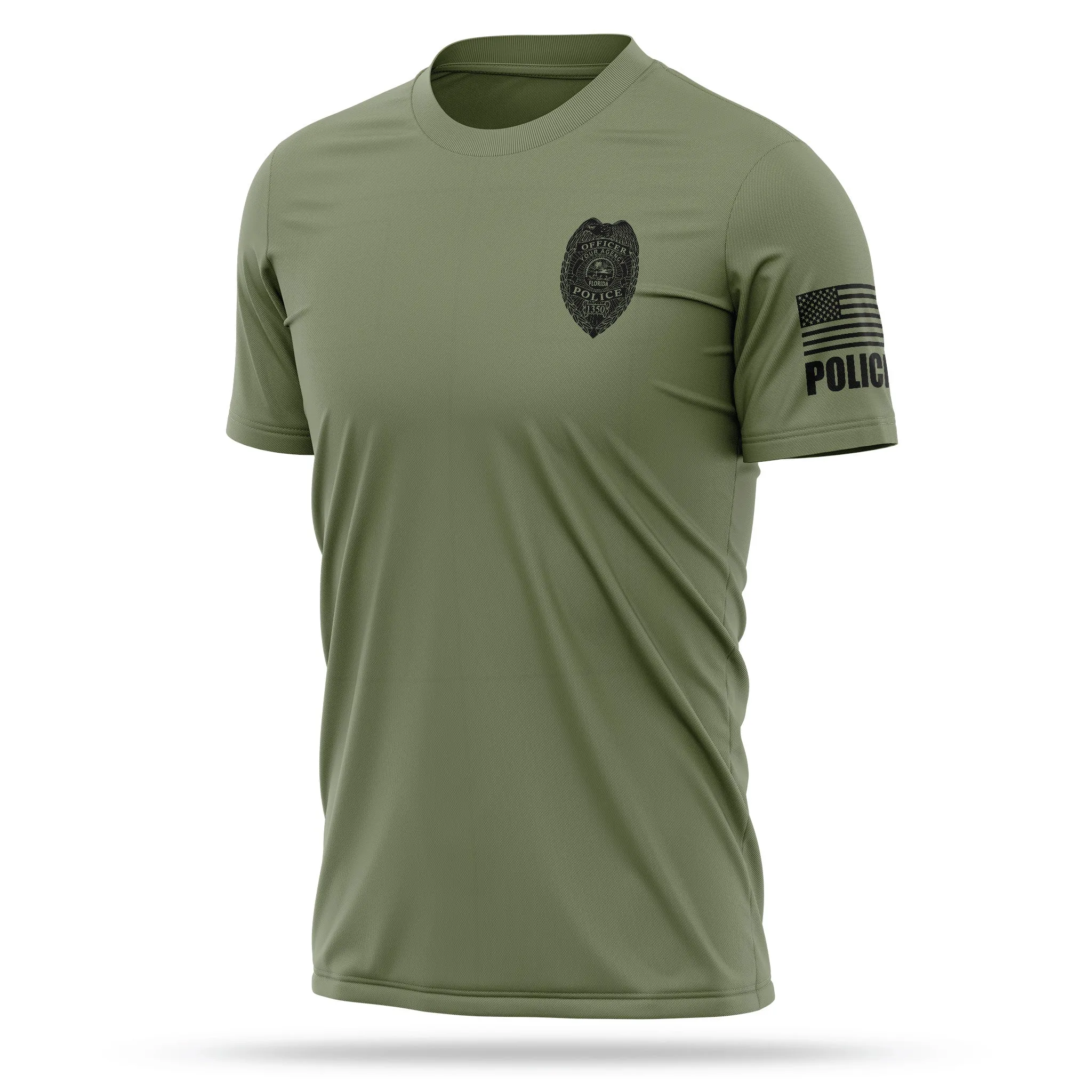 [YOUR AGENCY] POLICE Utility Short Sleeve Shirts