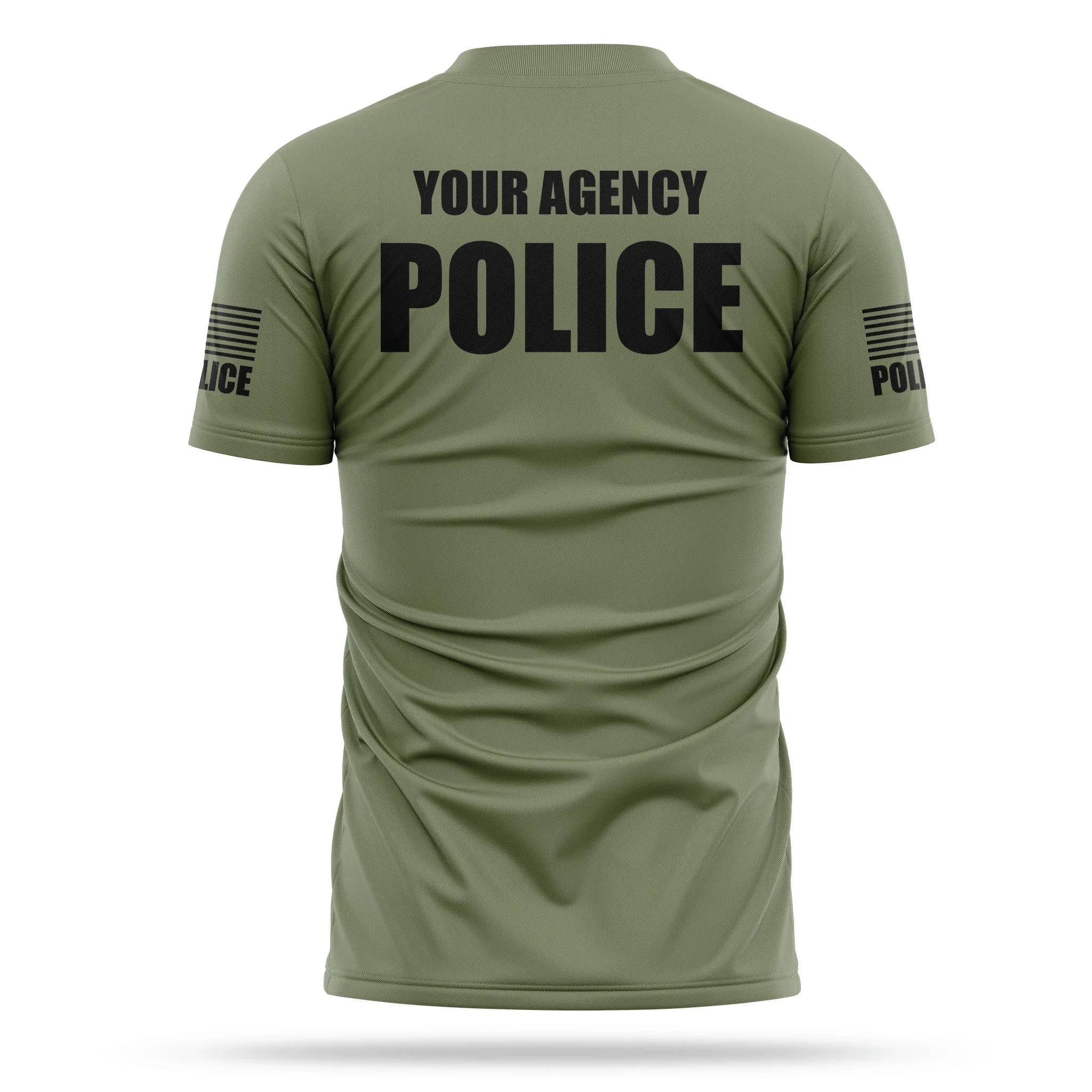 [YOUR AGENCY] POLICE Utility Short Sleeve Shirts