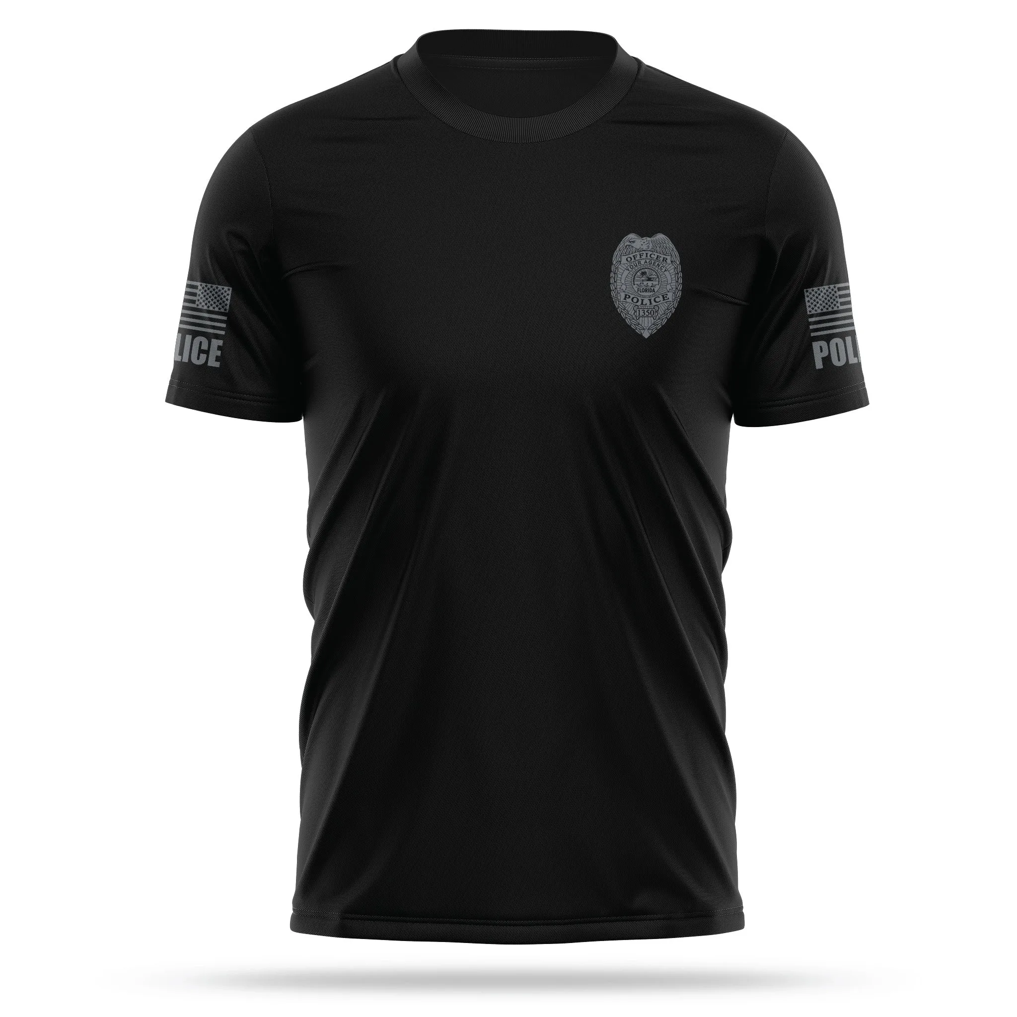 [YOUR AGENCY] POLICE Utility Short Sleeve Shirts