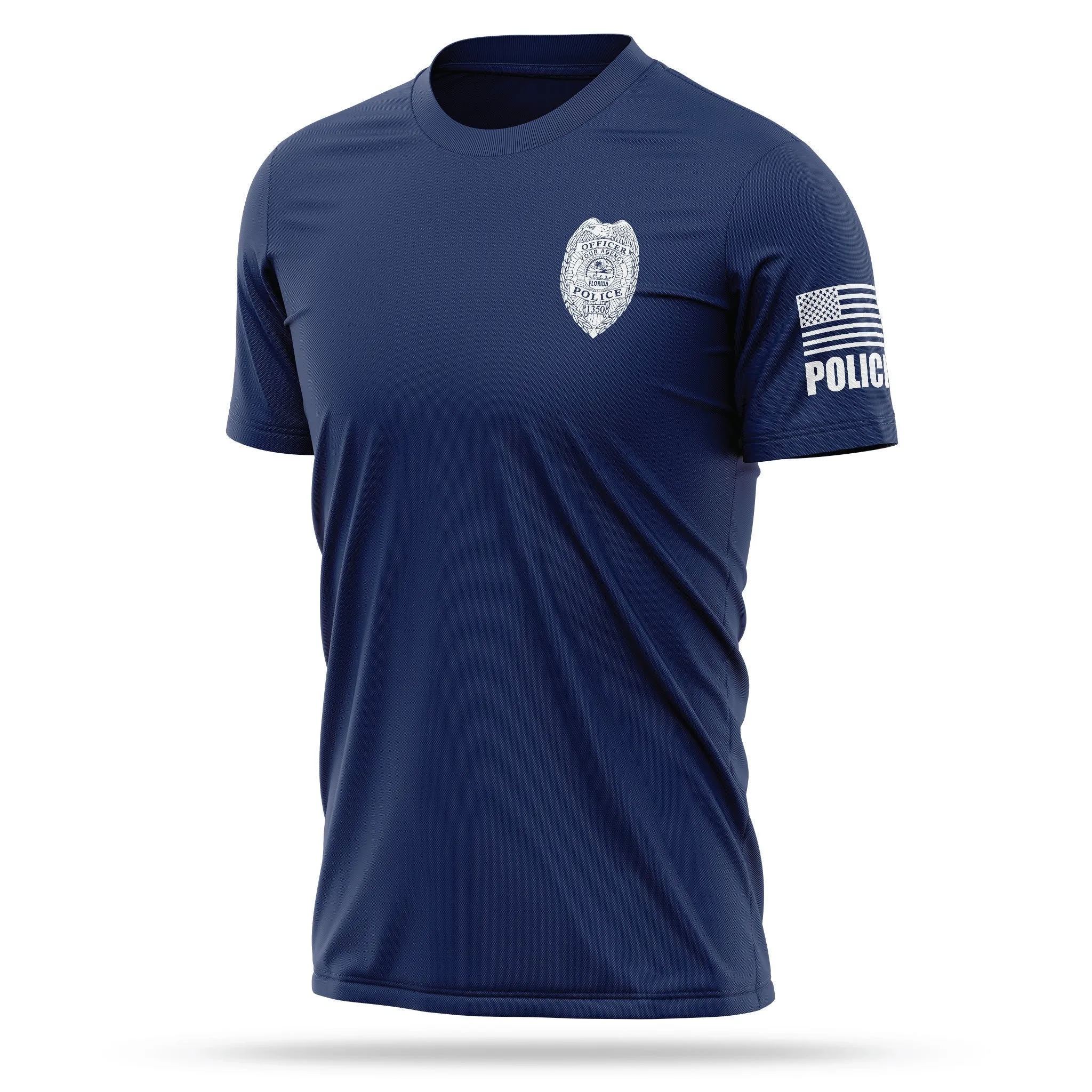 [YOUR AGENCY] POLICE Utility Short Sleeve Shirts